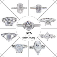 Bracelet Tennis en Moissanite Argentée Paston Jewelry, Vente Chaude, 2mm 3mm 4mm 5mm, Style Hip Hop, Bracelet Tennis Glacé en Moissanite