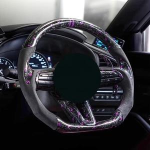 Volante Deportivo para Autos, Volante de Fibra de Carbono Forjado para <span class=keywords><strong>Mazda</strong></span> X3 - Product Image 5