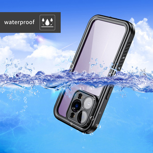 Pour iPhone 14 Pro Max iPhone13 <span class=keywords><strong>iPhone14</strong></span> Plus Coque Arrière Transparent Antichoc Redpepper FS Clair Étanche Téléphone Cas - Product Image 5
