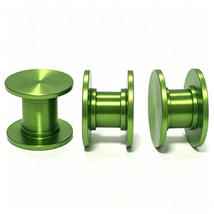 Piezas de Torneado de Precisión para Equipos Industriales, Fabricadas a Medida con CNC para Bobinas de Aluminio con Capacidades de Brochado y Perforación - Product Image 6