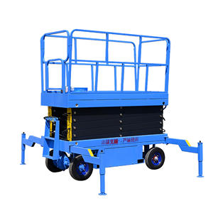 Plateforme de travail mobile élévatrice hydraulique électrique à ciseaux de 6 m/8 m/10 m/12 m/14 m pour la <span class=keywords><strong>construction</strong></span>, fabriquée en Chine - Product Image 6