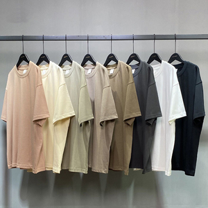 Wholesale Quality Heavyweight 100% Cotton 305gsm Tee <b>Shirt</b> Men's Unisex Drop Shoulder Blank Plain Oversized T-<b>Shirt</b> for Men - Product Image 1