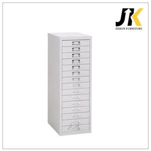 Armoire de rangement en métal personnalisée à 15 tiroirs Bureau à domicile Hôpital extérieur Classeur à tiroirs multicouches en acier - Product Image 3