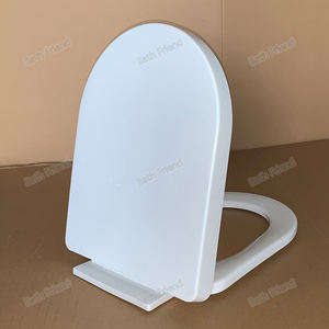 Fabricante de alta calidad de plástico de cierre suave cubierta de asiento de inodoro familia <span class=keywords><strong>Wc</strong></span> redondo PP gran oferta <span class=keywords><strong>tapa</strong></span> de asiento - Product Image 3