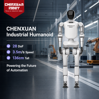 Robot Humanoide con IA Avanzada, 28 Grados de Libertad, 136 cm de Altura, 30 kg de Peso, para Laboratorios Inteligentes y Pantallas Interactivas