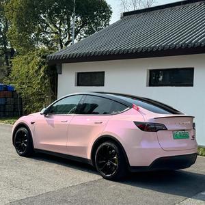 TPU Dream Rouge Pink 1,52*15M Fabricante Anti Scratch Tpu Protección <span class=keywords><strong>de</strong></span> pintura Color Rosa Película <span class=keywords><strong>de</strong></span> cambio <span class=keywords><strong>de</strong></span> carrocería <span class=keywords><strong>de</strong></span> coche Ppf Car Wrap - Product Image 2