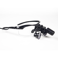 Galileo-flip up Type Dentist Dental Loupes Surgery Surgical Magnifier 3.5x Surgical Loupes With Head Light Lamp