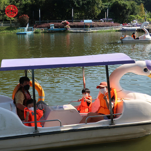 Barca Elettrica Personalizzata in Fibra di Vetro per Parchi Acquatici e Laghi, Divertente per Bambini e Adulti - Product Image 5