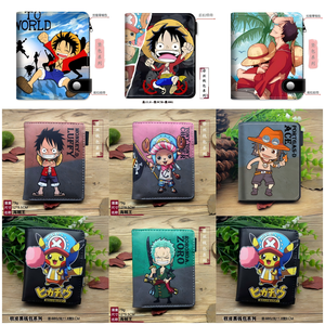 กระเป๋าใส่เหรียญลายการ์ตูนวันพีซ ลูฟี่ นิคา 100 ชิ้น ใหม่ วัสดุ PU สำหรับนักเรียน ใส่บัตรได้หลายช่อง เหมาะสำหรับเด็ก เป็นของขวัญให้เพื่อน - Product Image 1