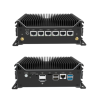 Mini Router LAN de 6 Puertos 2.5G N100 N150 ISP, Agregación de Banda Ancha, Sin Ventilador, X86, Firewall, PC WIFI, COM, Seguridad de Red para Centros de Datos