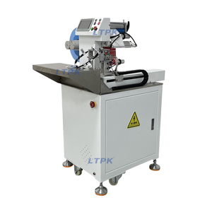 Machine d'étiquetage de drapeaux semi-automatique de type pliable LT-T901 pour câbles, fils, tubes, autocollants adhésifs - Product Image 4