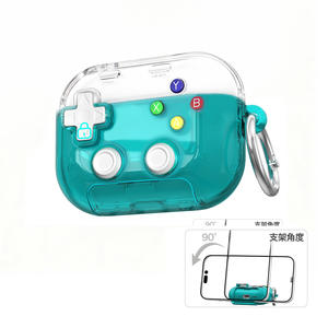 Nueva Funda Transparente para Auriculares AirPods 4 con Soporte Antiestrés para AirPods Pro 3 - Product Image 4