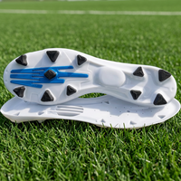 Semelles de football en TPU légères à prix d'usine pour hommes, crampons de football, plaque de semelle FG SG pour terrain dur, haute résistance à l'usure, antidérapants