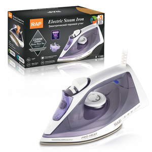 RAF Popular Design Iron Hand-held 1600W <b>Thermostat</b> <b>Controlled</b> Vertical Steaming Water Spray of Iron Hand-held RAF - Product Image 1