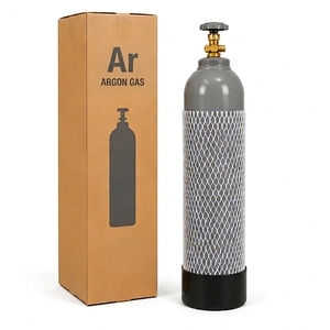 Cylindre de gaz KrF haute pureté 99,999 % 5N pour laser excimer semi-conducteur, 10L 40L, valve en laiton, pression 150 bars, logo personnalisé - Product Image 1