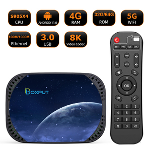 BOXPUT BP4 Amlogic S905x4 Tv Box, el Mejor Decodificador Inteligente Android 11 de <span class=keywords><strong>2022</strong></span>, 4 GB de RAM, 32 GB/64 GB de ROM, H.265, 8k, Wifi Dual de 2.4g y 5g, Bluetooth, HD <span class=keywords><strong>Tvbox</strong></span> OEM - Product Image 5