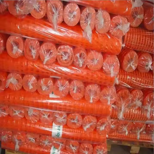 ตาข่ายรั้วพลาสติกสีส้มแบบยืดหยุ่นสำหรับงานก่อสร้าง - Product Image 2