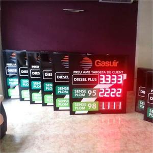 Panneau d'affichage numérique LED de haute qualité pour station-service, pylône, publicité numérique, IP65, télécommande RF, extérieur - Product Image 3