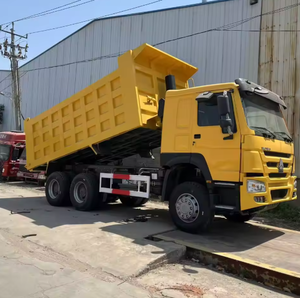 <span class=keywords><strong>Camion</strong></span> benne d'occasion Howo 8x4, 40 mètres cubes, 12 roues, <span class=keywords><strong>camion</strong></span> <span class=keywords><strong>lourd</strong></span>, transmission 8x4, pour <span class=keywords><strong>transport</strong></span> de construction et minier - Product Image 1