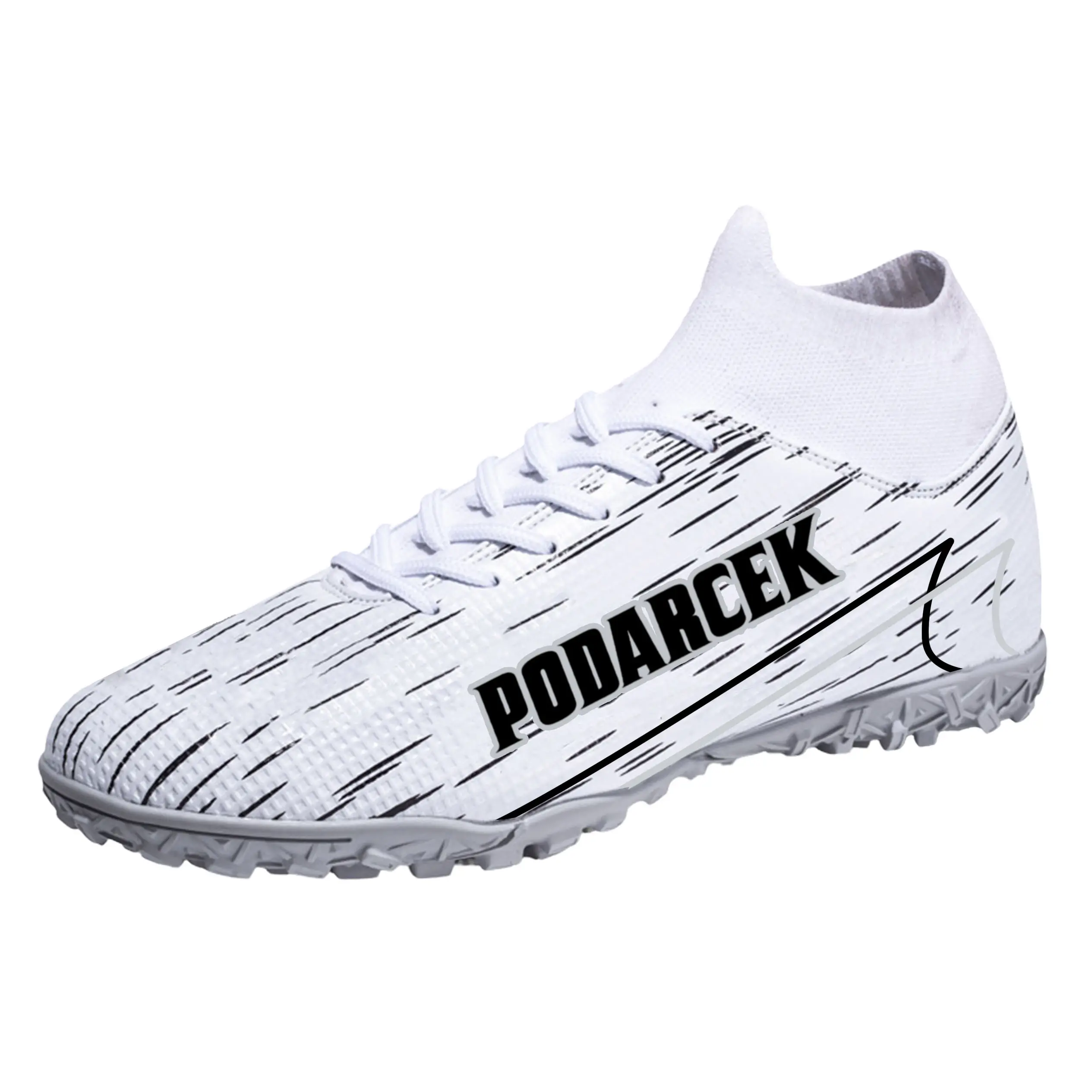 Factory Customize Oem Sale Online Men Kids Cleats Football Boots Guayos Para Futbol Black Soccer Shoes