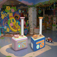 Équipement de terrain de jeu intérieur confortable Ensembles de jeu doux pour aire de jeux intérieure pour enfants
