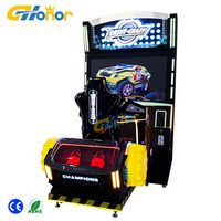 Machine d'arcade de divertissement, jeu vidéo Drive Crazy, jeux à jetons, machine à pièces, simulateur, vente chaude