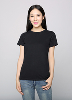 Fournir une station de service pour tous les t-shirt à volants à épaules tombantes t-shirt vert t-shirt uni