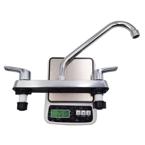 Nam Mỹ đôi xử lý lưu vực bồn rửa nhà bếp Vòi 8 "inch Chrome nhựa vòi nước NBYT-30337 - Product Image 4