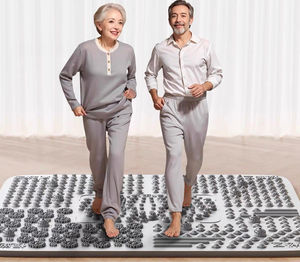 Tapis de massage des pieds pliable, tapis de massage des pieds pour la course à pied sur place - Product Image 1