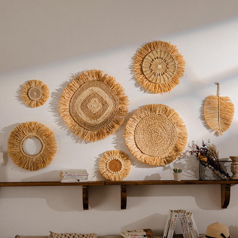 Tapis de raphia set 1