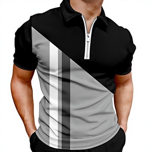 T-shirt de sport pour homme à col rond et manches courtes, en jersey tricoté, coupe régulière, avec technologie DRI pour une performance anti-humidité et une protection solaire optimale. - Product Image 5
