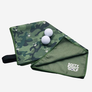 Tùy chỉnh in Waffle dệt sợi nhỏ Golf & bãi biển Khăn cá nhân với logo in - Product Image 3