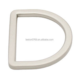 ห่วงรูปตัว <span class=keywords><strong>D</strong></span> แบบแบน Quality15mm สูง20มม. 25มม. 30มม. 35มม. 40มม. 45มม. 50มม. หัวเข็มขัดซิงค์อัลลอยสีสันสดใส - Product Image 3