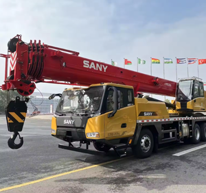 Sany STC250 25 toneladas Camión grúa buenas condiciones equipo de construcción de segunda mano con componentes de núcleo Motor de caja de cambios - Product Image 2