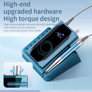 Equipo Profesional de Manicura Eléctrico Portátil para Salón de Uñas, Mesa de Manicura, Taladro Recargable de 35000 RPM, Pulidor de Uñas - Product Image 4