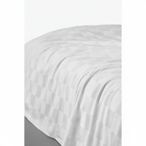 Couette d'hôtel série Anémone, imprimée patchwork en velours, lavable, garnie de coton et de soie, idéale pour l'été - Product Image 2