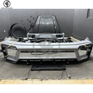 ชุดแต่งคาร์บอนไฟเบอร์แห้งแบบใหม่สำหรับ Mercedes-Benz G-Class W464 G63 G500 ปี 2019-2024 กันชนหน้า/หลังและฝากระโปรง - Product Image 4