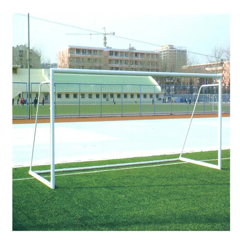 Profesyonel futbol eğitim ekipmanları 8*24 çelik futbol hedefi hedefi