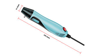 Mini máquina portátil <span class=keywords><strong>de</strong></span> <span class=keywords><strong>pistola</strong></span> <span class=keywords><strong>de</strong></span> <span class=keywords><strong>calor</strong></span>, flujo <span class=keywords><strong>de</strong></span> aire <span class=keywords><strong>de</strong></span> doble velocidad, <span class=keywords><strong>pistola</strong></span> <span class=keywords><strong>de</strong></span> aire caliente <span class=keywords><strong>de</strong></span> <span class=keywords><strong>calor</strong></span> rápido para manualidades DIY, encogimiento y secado, azul - Product Image 2