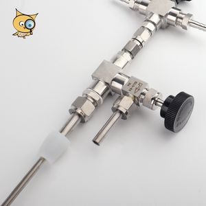 एलिन सबसे अच्छा गुणवत्ता Homebrew शिल्प बीयर उपकरण बॉटलिंग मशीन काउंटर दबाव बोतल भराव समदाब रेखीय भरने बीयर बंदूक - Product Image 3