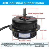 Moteur CC sans balais personnalisé, fil de cuivre pur, haute vitesse, pour hotte aspirante, purificateur d'air, ventilateur HVAC, ventilation, OEM