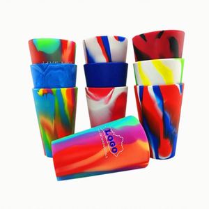 Gobelet en silicone personnalisé 22oz Sugar Rush - Incassable, écologique, couvercle hermétique, chaud/froid, couleurs saisonnières - Product Image 4