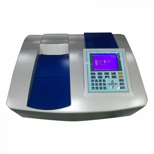 Laboratory Deuterium Tungsten Lamp Double Beam UV-Vis Spectrophotometer