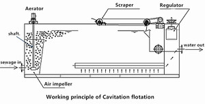 Machine de cavitation à haute efficacité avec flottation à air pour le traitement des eaux usées industrielles - Product Image 2