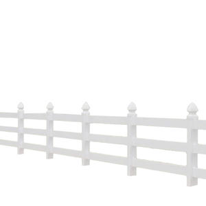Pvc giardino Privacy prodotti cavallo recinzione pali per cavalli - Product Image 2