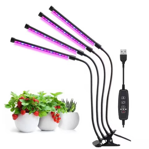 Lámpara LED Inteligente para Cultivo de Plantas con Clip, Cambio de Color, USB, Temporizador, Regulable, Venta al Por Mayor - Product Image 1