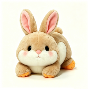 Customize bunny plush, rabbit stuffed animal, cute bunny plushie, soft rabbit plush toy - Product Image 1