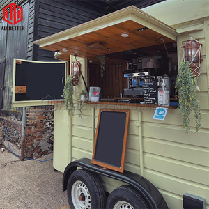 Новый дизайн, прицепы для лошадей, мобильные балки, фургон для мороженого, винтажная коробка для лошадей, тележки для еды, тележка, киоск - Product Image 5