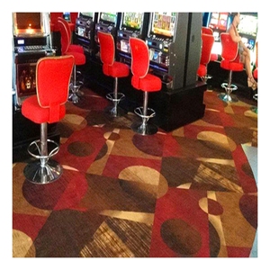 Thảm Sòng Bạc <span class=keywords><strong>Axminster</strong></span> Nylon 80% Len 20% Thảm Tường Tùy Chỉnh Cho Thảm Sòng Bạc Khách Sạn - Product Image 5