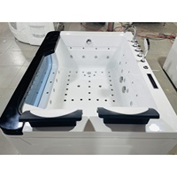 Baignoire de massage pour complexes hôteliers Hidromasaje avec hydrothérapie et jets d'eau
